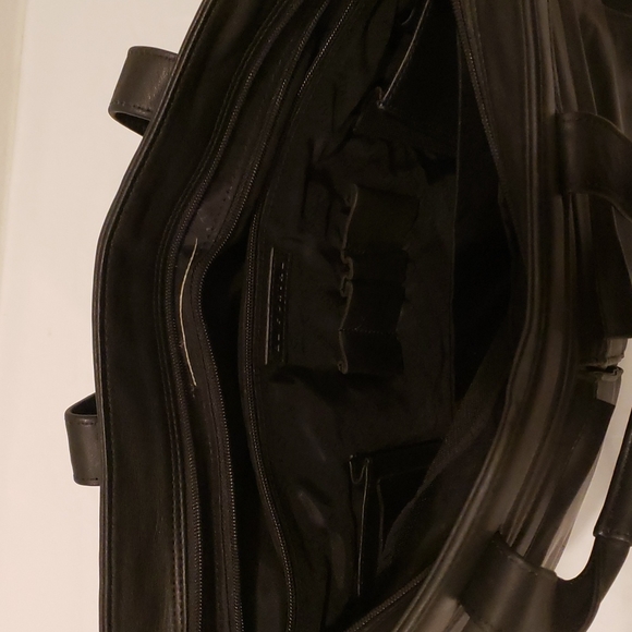 El Portal Black Leather briefcase - Picture 9 of 16